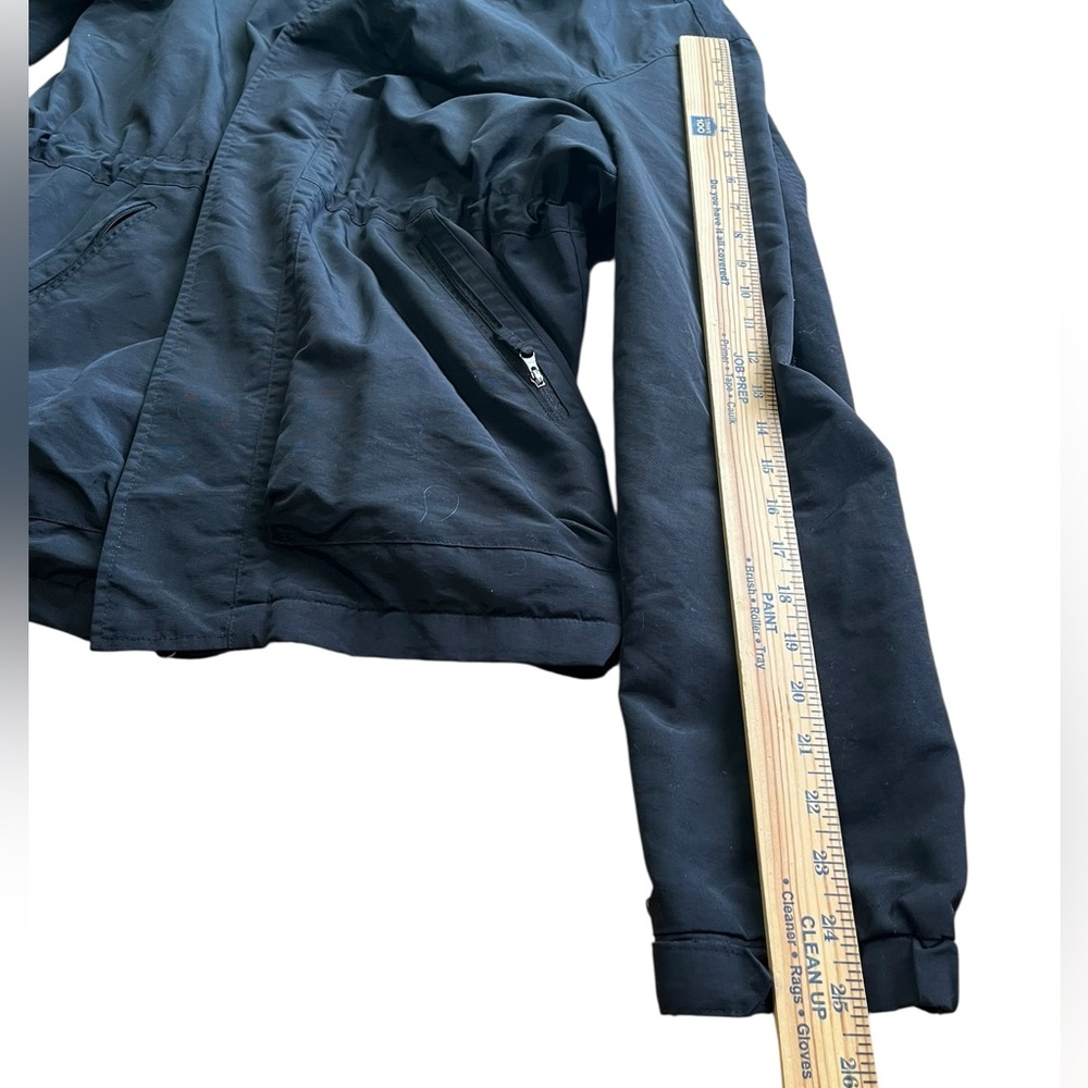 Lands' End men’s size large Black Jacket with Gray Lining - Picture 5 of 8